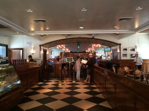 First, lunch at Pershing's across from Grand Central.